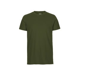 T-shirt fit coton bio H | T-shirt personnalisé Military 1