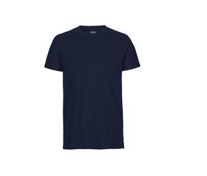 T-shirt fit coton bio H | T-shirt personnalisé Navy