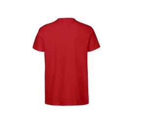 T-shirt fit coton bio H | T-shirt personnalisé Red 2