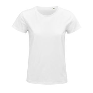 T-shirt jersey ajusté F | T-shirt personnalisé Blanc
