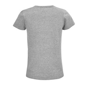 T-shirt jersey ajusté F | T-shirt personnalisé Gris chiné 1