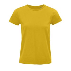 T-shirt jersey ajusté F | T-shirt personnalisé Jaune