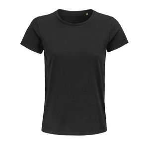 T-shirt jersey ajusté F | T-shirt personnalisé Noir profond
