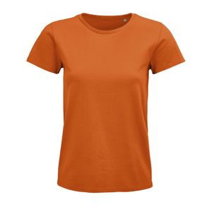 T-shirt jersey ajusté F | T-shirt personnalisé Orange