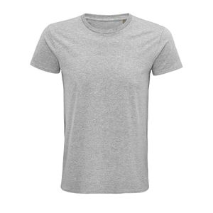 T-shirt jersey ajusté H | T-shirt personnalisé Gris chiné