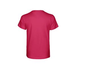 T-shirt jersey coton bio enfant | T-shirt personnalisé Pink 3
