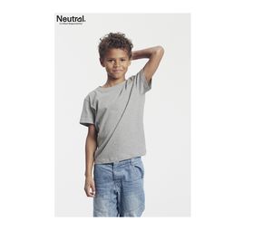 T-shirt jersey coton bio enfant | T-shirt personnalisé Sport Grey 2