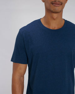 T-shirt jersey bio | T-shirt personnalisé Black Heather Blue 2