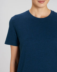 T-shirt jersey bio | T-shirt personnalisé Black Heather Blue 3