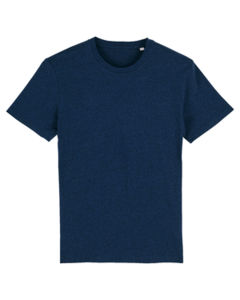T-shirt jersey bio | T-shirt personnalisé Black Heather Blue 6