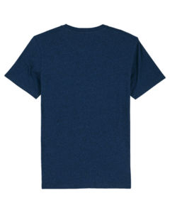 T-shirt jersey bio | T-shirt personnalisé Black Heather Blue 7
