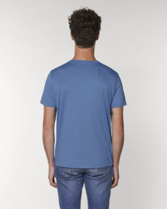 T-shirt jersey bio | T-shirt personnalisé Bright blue 2