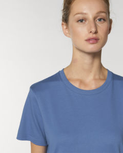 T-shirt jersey bio | T-shirt personnalisé Bright blue 5