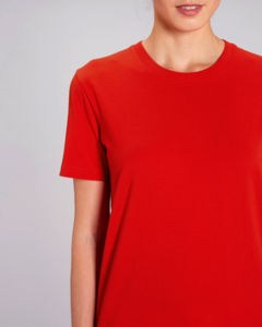 T-shirt jersey bio | T-shirt personnalisé Bright red 3