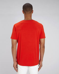 T-shirt jersey bio | T-shirt personnalisé Bright red 4