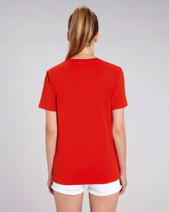 T-shirt jersey bio | T-shirt personnalisé Bright red 5