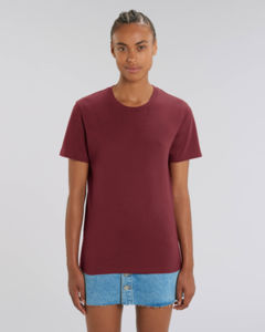 T-shirt jersey bio | T-shirt personnalisé Burgundy 1