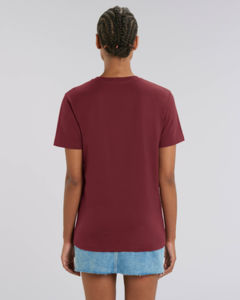 T-shirt jersey bio | T-shirt personnalisé Burgundy 4