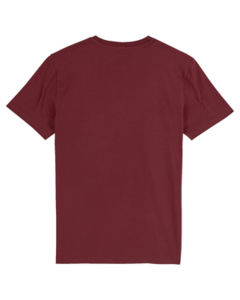 T-shirt jersey bio | T-shirt personnalisé Burgundy 6