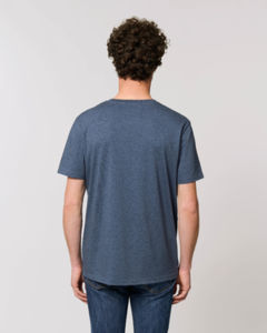 T-shirt jersey bio | T-shirt personnalisé Dark Heather Blue 6