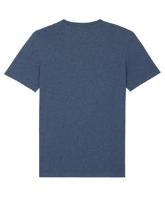 T-shirt jersey bio | T-shirt personnalisé Dark Heather Blue 8