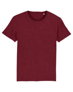 T-shirt jersey bio | T-shirt personnalisé Dark Heather Burgundy 6