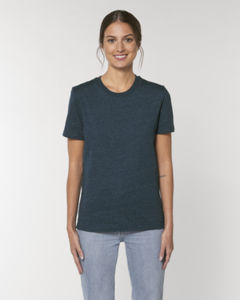 T-shirt jersey bio | T-shirt personnalisé Dark Heather Denim 3