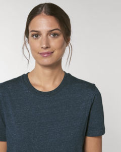 T-shirt jersey bio | T-shirt personnalisé Dark Heather Denim 5