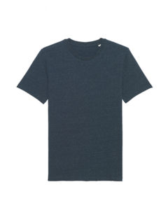 T-shirt jersey bio | T-shirt personnalisé Dark Heather Denim 8