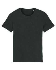 T-shirt jersey bio | T-shirt personnalisé Heather Black Denim 6