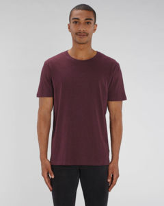 T-shirt jersey bio | T-shirt personnalisé Heather Grape Red