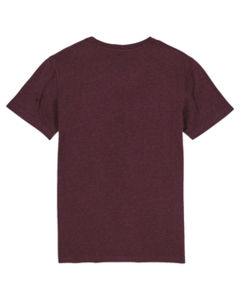 T-shirt jersey bio | T-shirt personnalisé Heather Grape Red 7