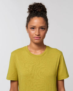 T-shirt jersey bio | T-shirt personnalisé Heather neppy lemon grass 4