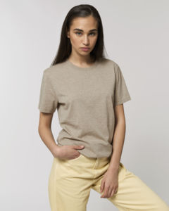 T-shirt jersey bio | T-shirt personnalisé Heather sand 2