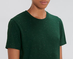 T-shirt jersey bio | T-shirt personnalisé Heather Scarab Green 3