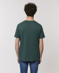 T-shirt jersey bio | T-shirt personnalisé Heather snow glazed green 6