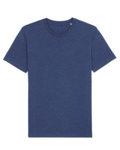 T-shirt jersey bio | T-shirt personnalisé Heather snow mid blue 8