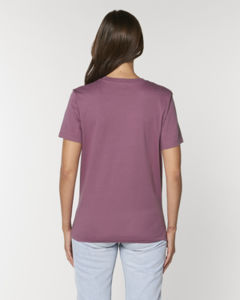 T-shirt jersey bio | T-shirt personnalisé Mauve 3