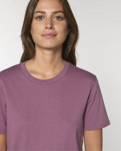 T-shirt jersey bio | T-shirt personnalisé Mauve 5