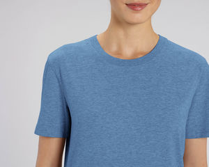 T-shirt jersey bio | T-shirt personnalisé Mid Heather Blue 3