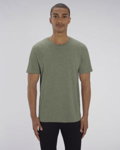 T-shirt jersey bio | T-shirt personnalisé Mid Heather Khaki 18