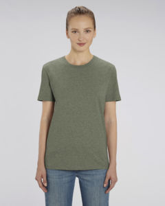 T-shirt jersey bio | T-shirt personnalisé Mid Heather Khaki 28