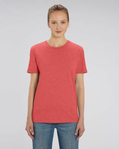 T-shirt jersey bio | T-shirt personnalisé Mid Heather Red 1