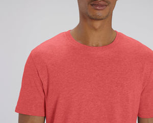 T-shirt jersey bio | T-shirt personnalisé Mid Heather Red 2