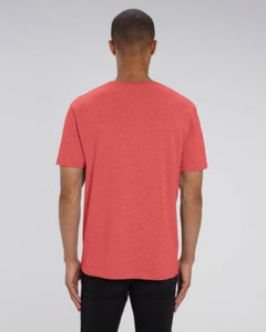 T-shirt jersey bio | T-shirt personnalisé Mid Heather Red 5