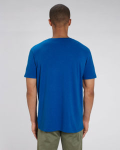 T-shirt jersey bio | T-shirt personnalisé Mid Heather Royal Blue 4