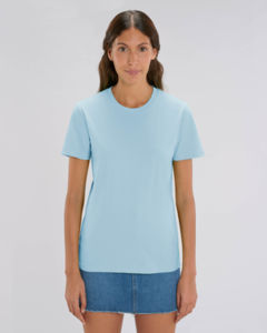 T-shirt jersey bio | T-shirt personnalisé Sky Blue 1