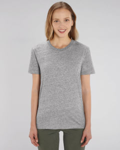 T-shirt jersey bio | T-shirt personnalisé Slub Heather Grey 1