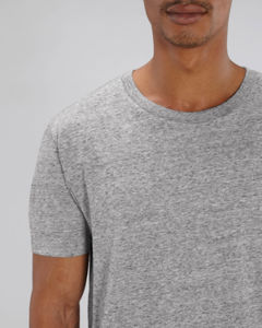 T-shirt jersey bio | T-shirt personnalisé Slub Heather Grey 2