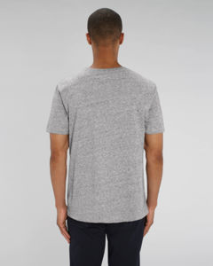 T-shirt jersey bio | T-shirt personnalisé Slub Heather Grey 4